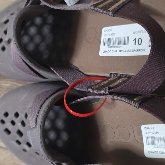 NWT Women's CHACO'S CHILLOS CLOG in colorway SPARROW. Size 10 - Picture 4 of 8